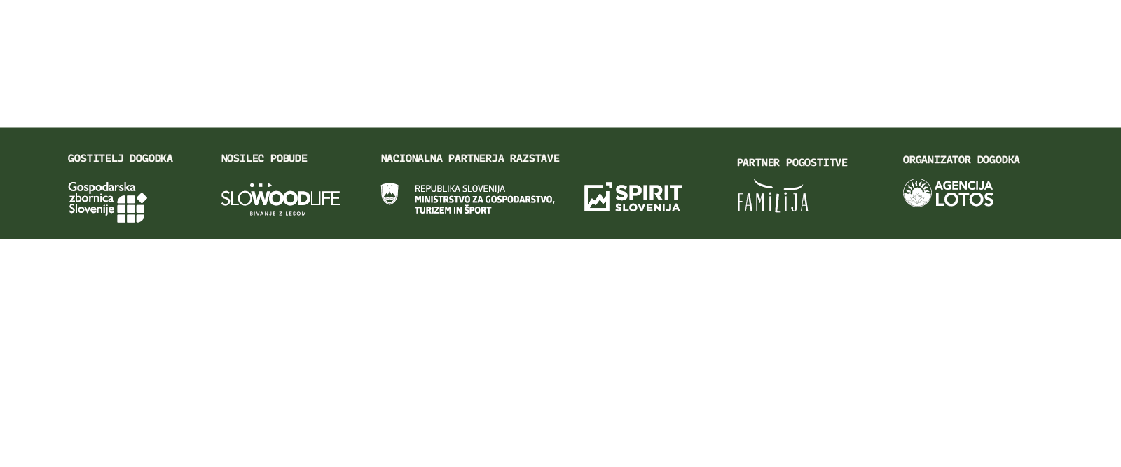 Logotipi partnerjev dogodka